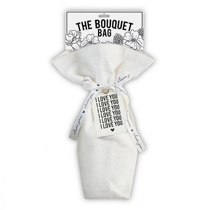 The Bouquet Canvas Bag - I Love you