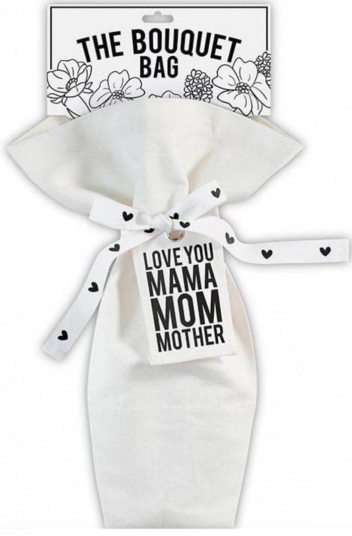 The Bouquet Canvas Bag - Mama