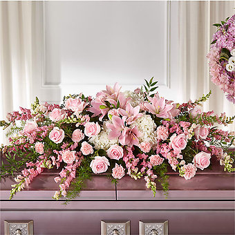 Life Remembrance Casket Spray