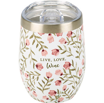 Live Love Wine - Wine Tumbler