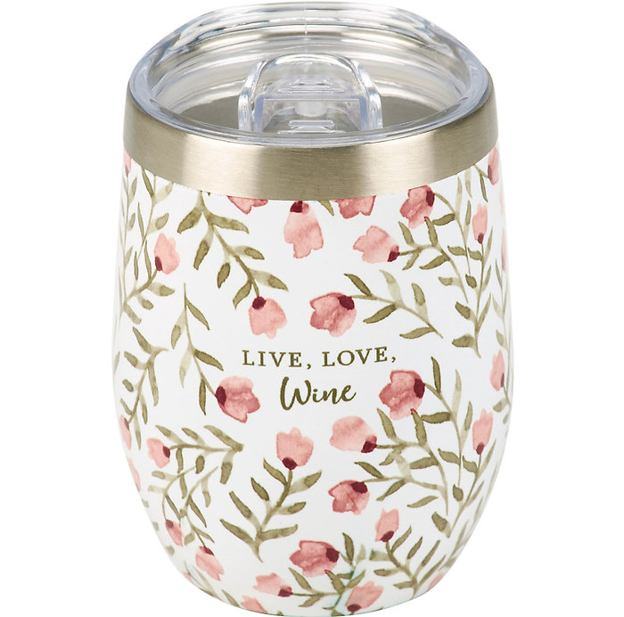 Live Love Wine - Wine Tumbler